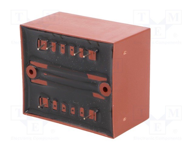 Transformators 220V=>2x24V, 2x208mA, 10VA, 50.5x42.5x34.75mm