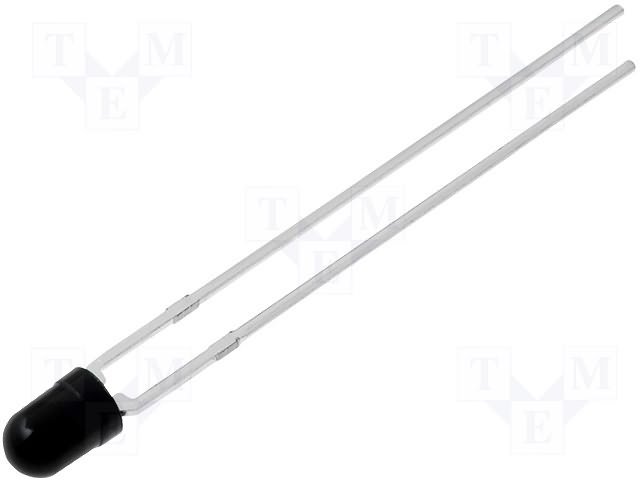 Fotodiode infrasrkanas gaismas spektra, 3mm, 940nm, Pc=150mW