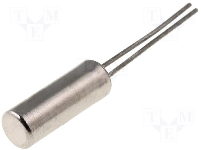 32.768KHz CQ kvarcs, 12.5pF, Ø3.1 x 8mm(2 x 6mm)