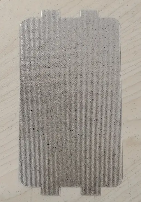 Vizlas izolācijas plāksne mikroviļņu krāsnij, 116x64x0.3mm