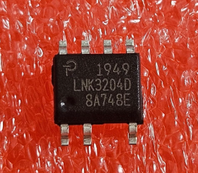 LNK3204D SMD Mikroshēma AC/DC Converters, 120mA (MDCM), 170mA (CCM), 700V, SO-8C