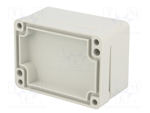 Plastmasas korpuss, 50x70x36mm, IP65, ABS, pelēkā krasa