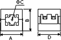 Serdeņfiltrs uz vadu Ø13mm