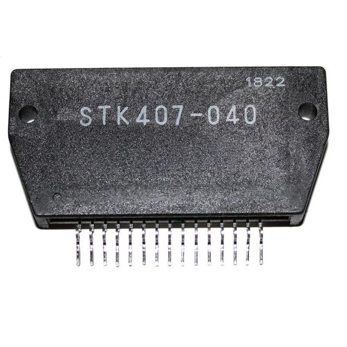 STK407-040 Mikroshēma PWR AMP 2X25W/6R