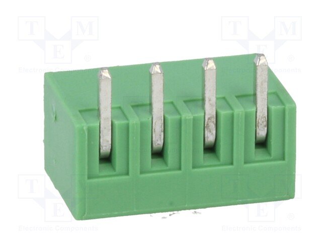 Terminal blocks PCB, štekers, 4pin, 3.50mm, 7A, leņķisks