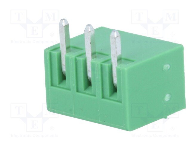 Terminal blocks PCB, štekers, 3pin, 3.50mm, 7A, leņķisks