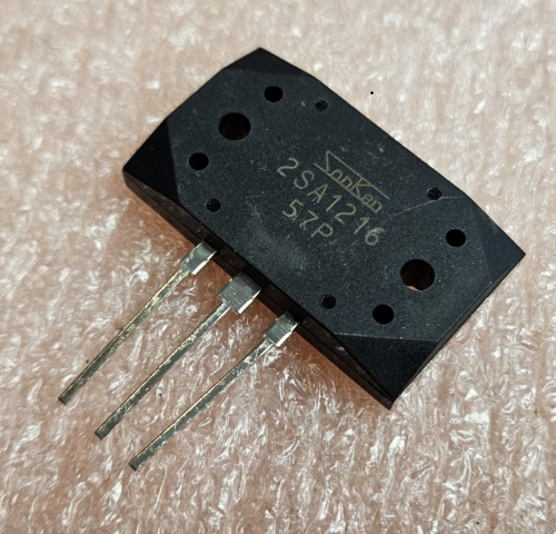 2SA1216 Tranzistors PNP, -180V, -17A, 200W, 40MHz => 2SA1295, MT-200