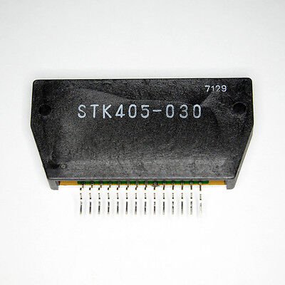 STK405-030 Mikroshēma PWR AMP, 2*20W/6E, ±18.5V, THD=10%