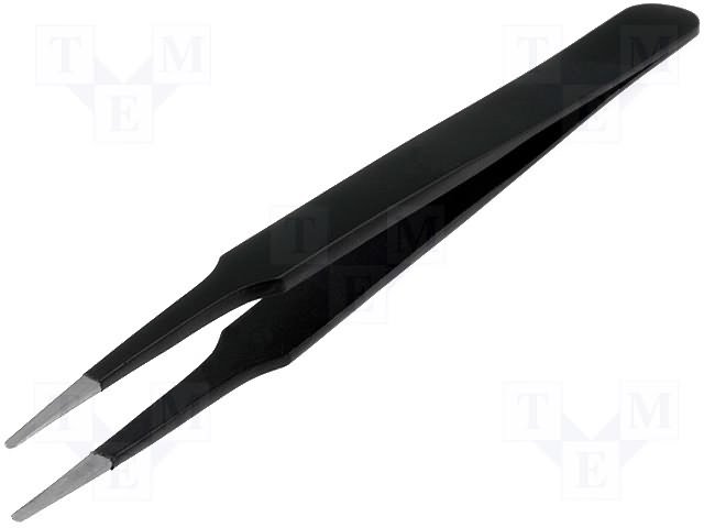 Pincete L=100mm, 2.0mm, ESD, taisns