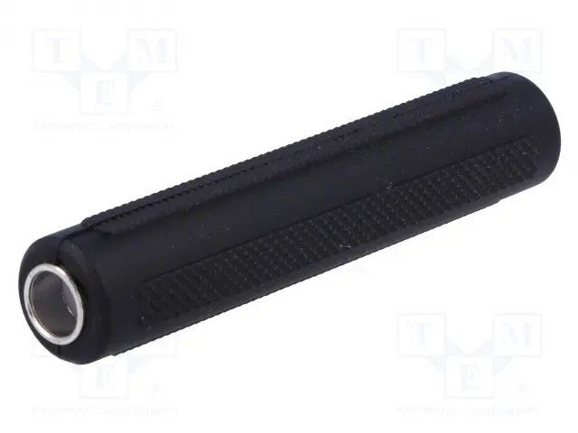 6.35mm ligzda mono uz 6.35mm ligzda mono plastmasas