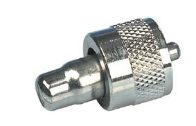 UHF štekers uz RCA ligzda, pārēja