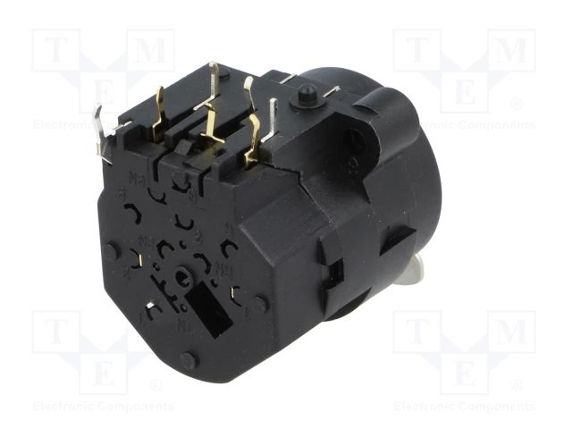 XLR 3PIN, ligzda/6.35mm ligzda, šasijai (2 skrūves), leņķa, AMPHENOL