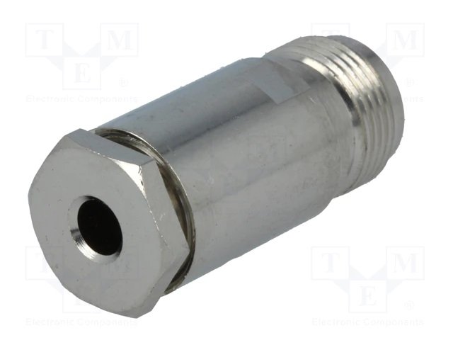 N konektors ligzda uz RG58 kabelim, lodešānai