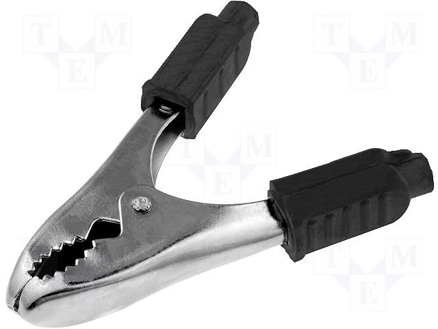 Krokodils liela izmera, 70mm, 40A, melna krasa