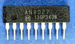 AN8027 Mikroshēma AC-DC switching power supply control IC with standby moda, SIP9