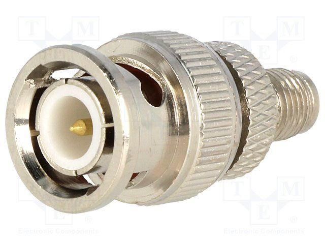 SMA ligzda uz BNC štekers, pārēja