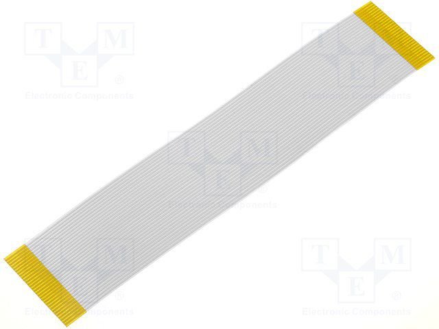 30pin, 152mm, solis 1.0mm, šleifs, F&F, MOLEX