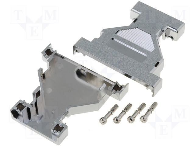 9pin(15pin HD) D-Sub / 25pin(44pin HD) D-Sub, plastmasas korpus, 55x16.5x53mm