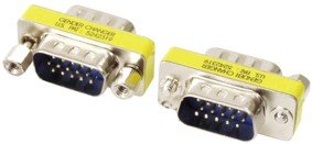 VGA štekers uz VGA štekers, savienotājs