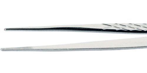 Pincete L=160mm, tērauds, galu platums 1.5mm, taisnās beigas