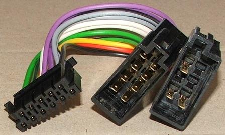 ZRS-37 štekers JVC KS-RT75R=>ISO auto savienotājvads => ZRS-23