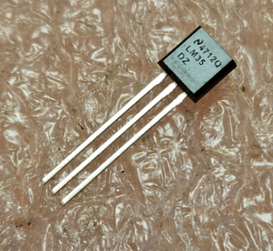 LM35DZ Mikroshēma Temperature sensor, 0÷100°C, Accur:1%, TO-92