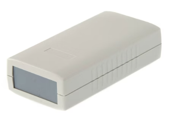 Plastmasas korpuss, 60x120x30mm, IP54, ABS, gaiši pelēkā krasa