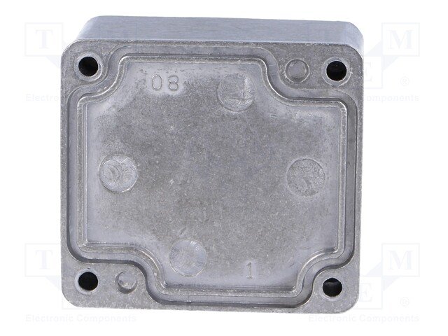 Alumīnja korpuss 64x58x35mm, IP65