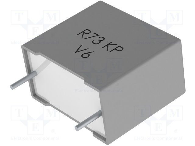 3.3nF/1000VDC, 400VAC, ±5%, polipropilēns kondensātors, 15mm, 18x5x11mm, KEMET