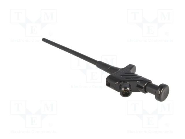 Testera kleps 60VDC, L=158mm, 4rmm ligzda, melna krasa