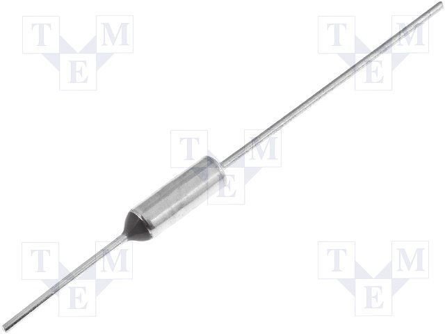 TZ-D-139,139±2°C, 10A, 250V, Ø4.2x11.5mm, termodrošinātājs