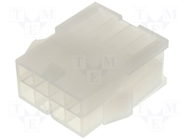 8pin(2x4), korpuss kontaktam "papa", 4.2x4.2mm, Mini-Fit® serija, taisns