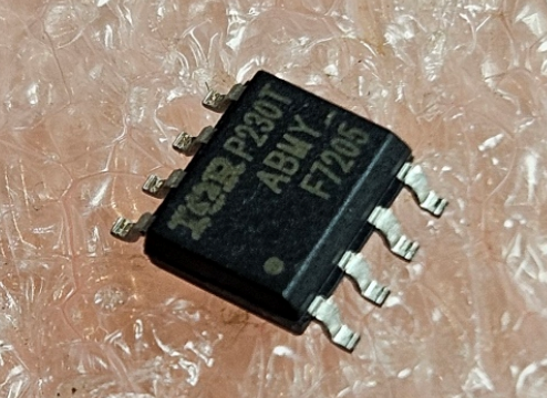 IRF7205 SMD Tranzistors P-FET, LogL(-1...-3V), -30V, ±20V, -4.6A, 2.5W, 0R07, SO8