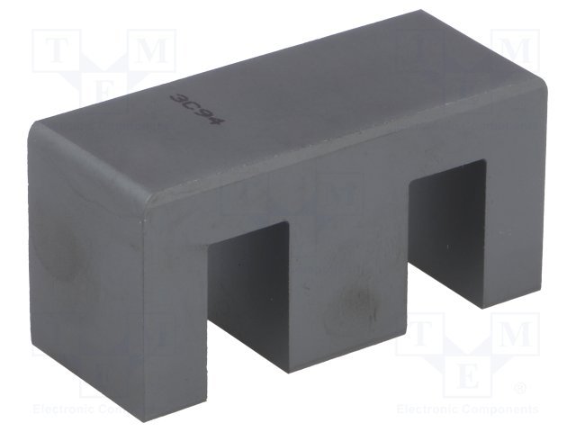 Ferits E65/32/27-3C94, material 3C94, Al=8600nH, Ve=79000mm3, Ae=540mm2, 205gr.