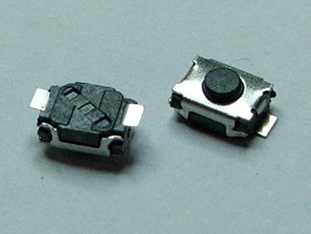 Mikroslēdzejs horizontāls, SPST-NO, OFF-(ON), 0.05A/24VDC, SMD, 3x2.5x1.2mm, 1.5N, L=0.5mm, OMRON