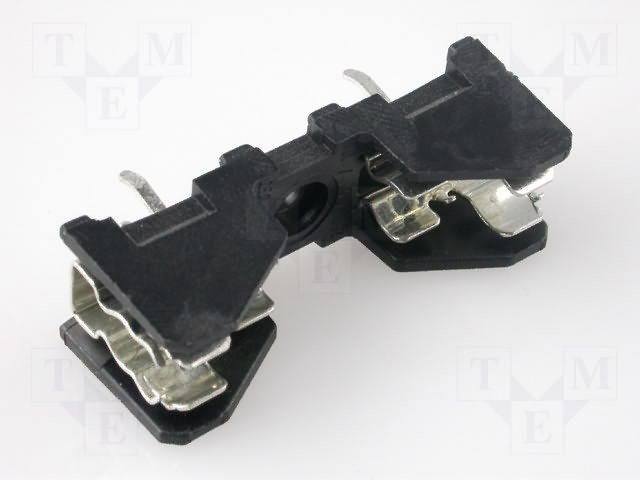 Drošinātāju turētājs 5x20/6x32mm, 16A, 600VAC