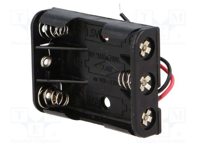 Bateriju turetajs 3xAAA |||, izvadi: vadi