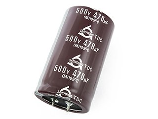 470/500V, 105C, Ø35x60mm, ±20%, Kondensators elektrolītisks, 2000h, SNAP-IN, SamYoung Electronics