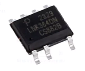 LNK364DN SMD Mikroshēma PMIC, AC/DC switcher, SMPS controller, Uin: 85÷265V, SO8