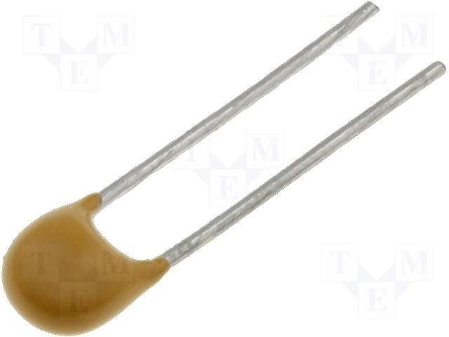 100pF, 50V, C0G, ±5%, kondensators monolit