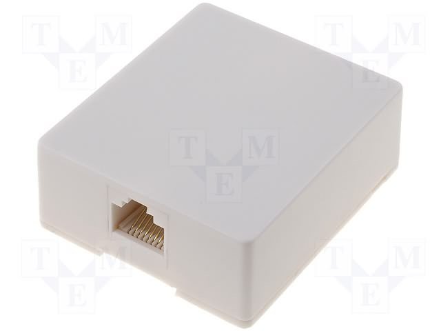 Rozete 5 kategorija 8/8pin viena