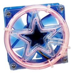 80x80, 12VDC neon lamp zvaigzne