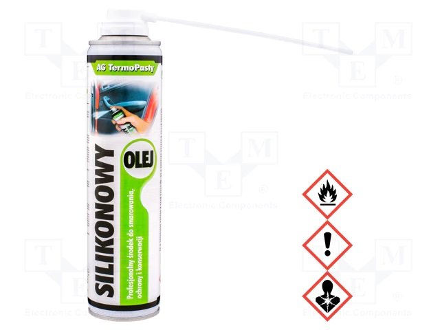 Silikonu aerosols, bezkrāsains, 300ml, izolācija, smēre, noblīvējums