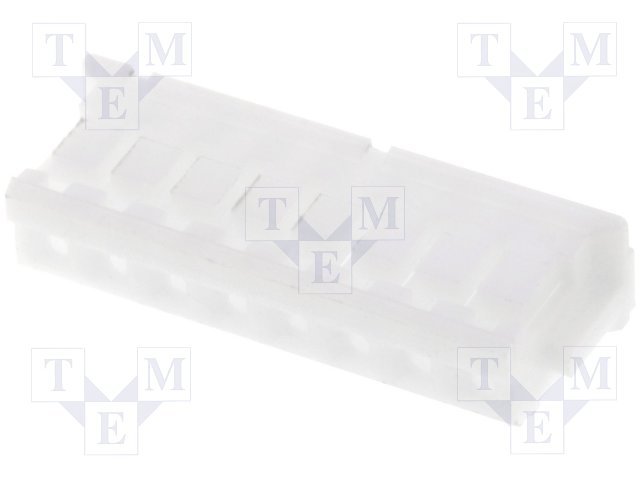 8pin, štekers/mama uz vadam, bez kontaktiem, solis=1.5mm, 50V/1A