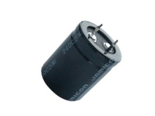 150/400V, 85C, Ø25x30mm, ±20%, Kondensators elektrolītisks, 2000h, SNAP-IN, Jamicon