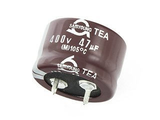 47/400V, 105C, Ø25.4x15mm,  ±20%, Kondensators elektrolītisks, 2000h, 	SamYoung Electronics, SNAP-IN