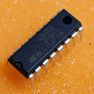 ULN2003A Mikroshēma darlington, transistor array, 0.5A, 50V, Uin: 30V, DIP16