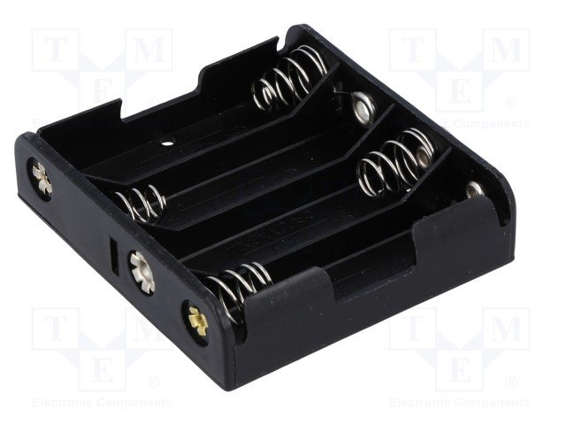 Bateriju turetajs 4xAA ||||, izvadi: tipa 6F22