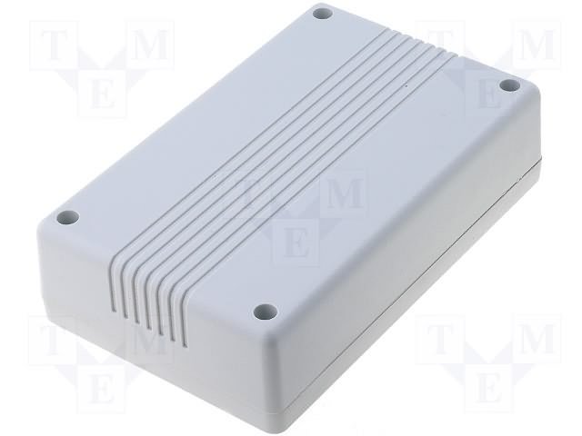 Plastmasas korpuss, 82x132x35mm, ABS, pelekā krasa