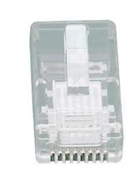 RJ45(8/8) spraudnis, 8p8c, apaļš vads, CRIMP